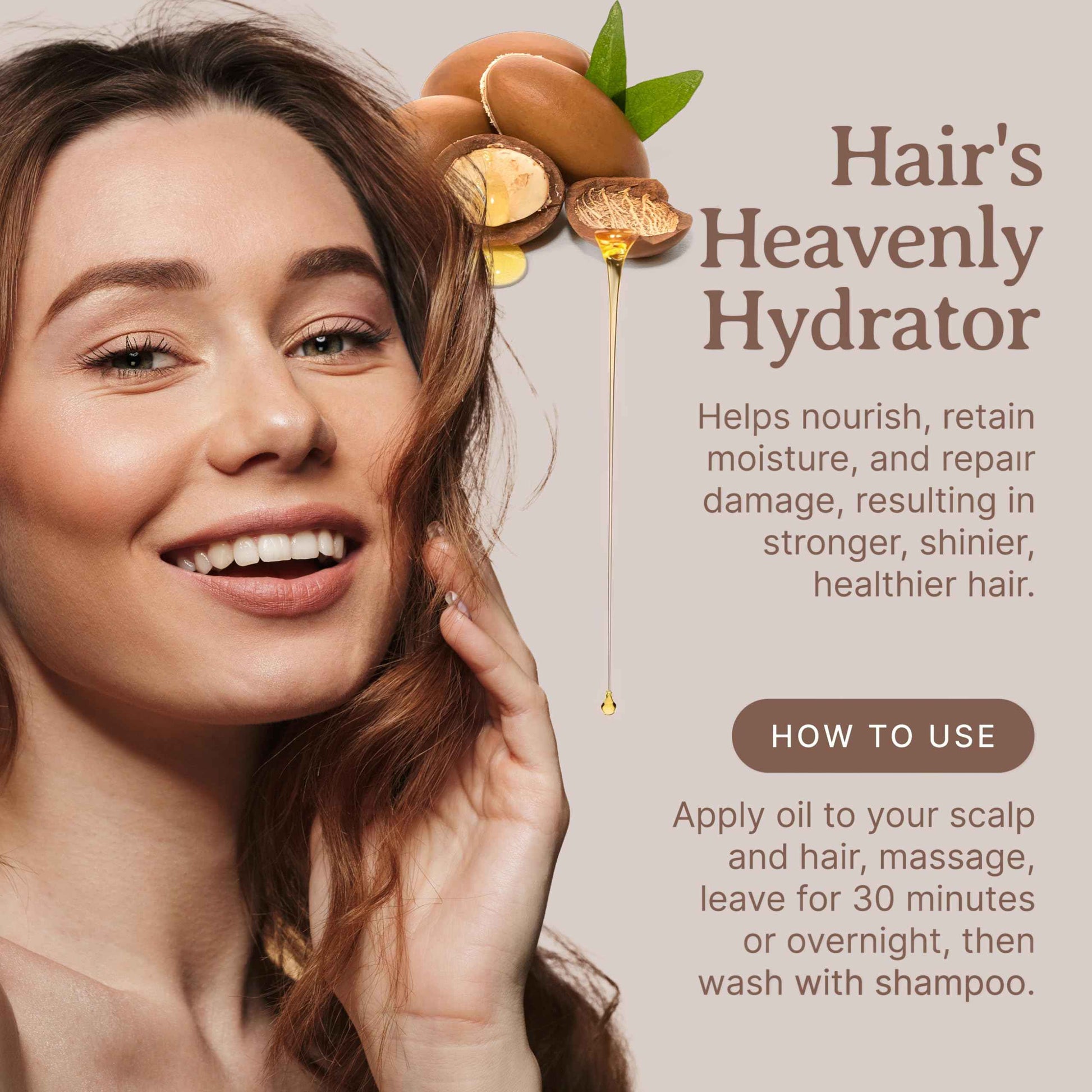 Bella Terra Oils - Argan Oil 8 oz - Pure Moroccan Elixir, Enhances Shine in Hair, Deeply Nourishes Skin, Perfect Oil for Curly Hair