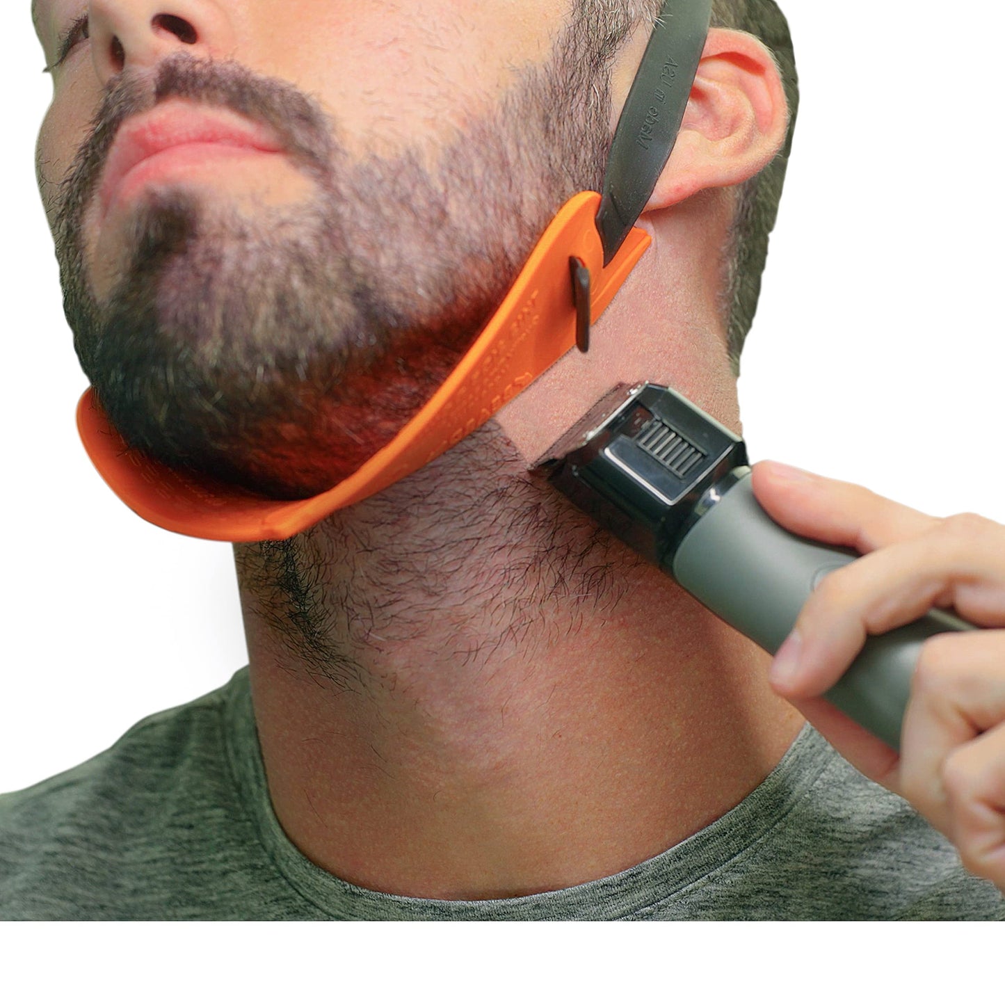 Quality Time Beard Shaping Template Kit, 2 Premium Multi-Style Beard & Neckline Guides: Hands-Free, Two Tools for Defined Beard Lines, DIY, Use with Trimmer or Razor, Made in USA