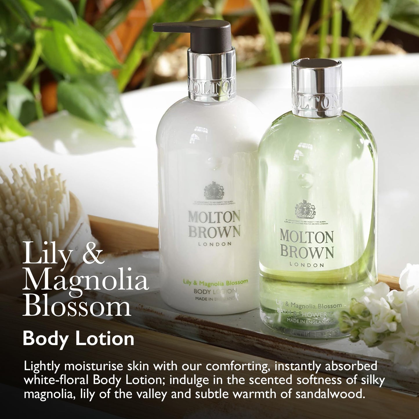 Molton Brown Lily & Magnolia Blossom Body Lotion, 10 fl. oz.