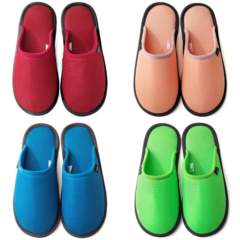 BUGUKI Spa Slippers Set Non-Disposable Washable Non-Slip Guest Slippers for Spa, Hotel, Party Guest and Bedroom, Set of 4 Pairs