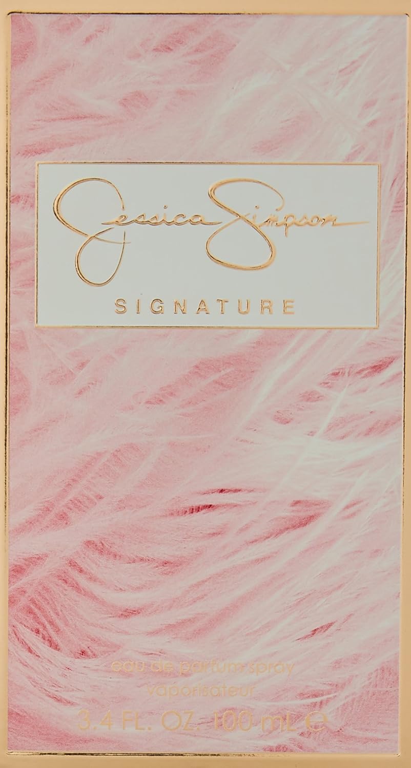 Jessica Simpson Eau de Parfum Spray - Signature Scent | 3.4 oz Clear Bottle