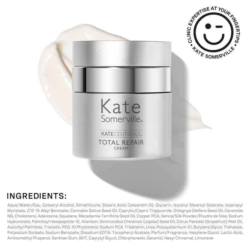 Kate Somerville Total Repair Cream - Advanced Anti-Aging Moisturizer for Wrinkles & Fine Lines | 1 Fl Oz