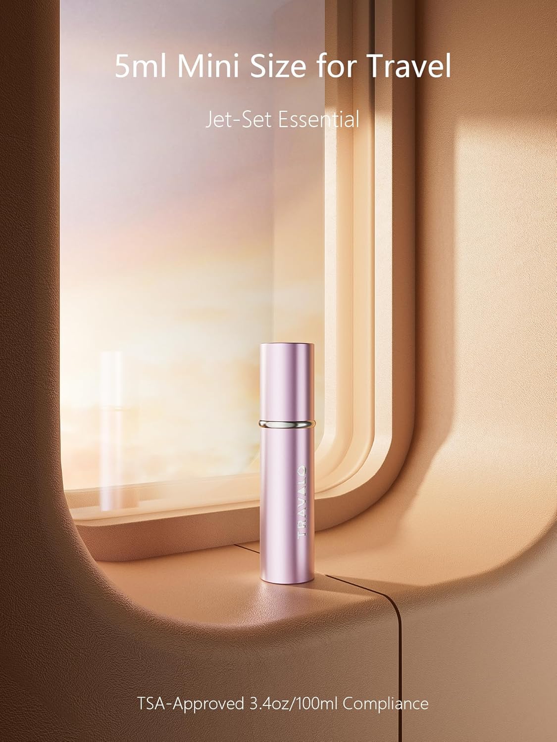 Refillable Perfume Atomizer - Mini Travel Cologne Dispenser | Portable Bottom Filling Bottle for Men & Women
