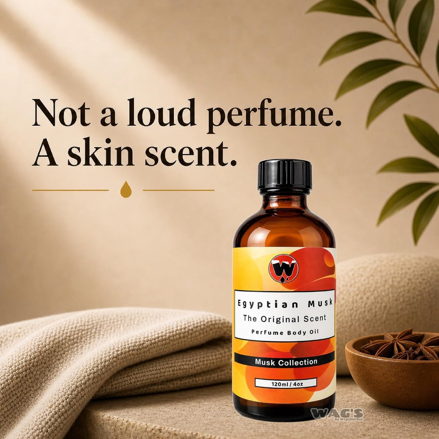 Egyptian Musk Oil - Premium Fragrance Oil in 1oz to 4oz Glass Bottles | Roll-On & Standard Sizes