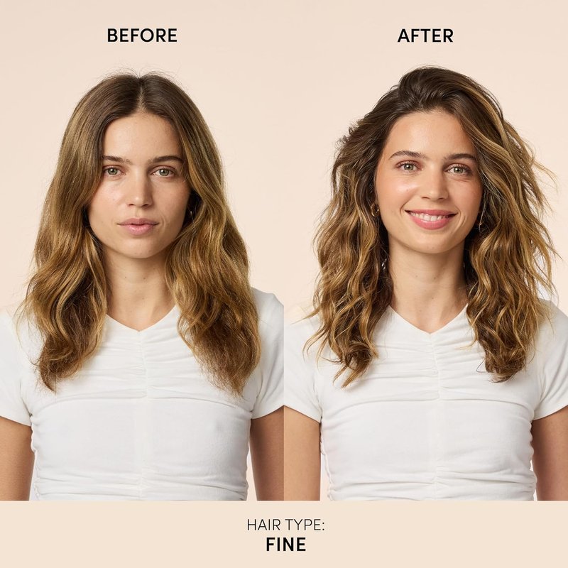 OUAI Wavy Hair Bundle | Air Dry Foam & Wave Spray for Beach Waves - Adds Texture, Volume & Shine (2 Count, 4 Oz/6 Oz)