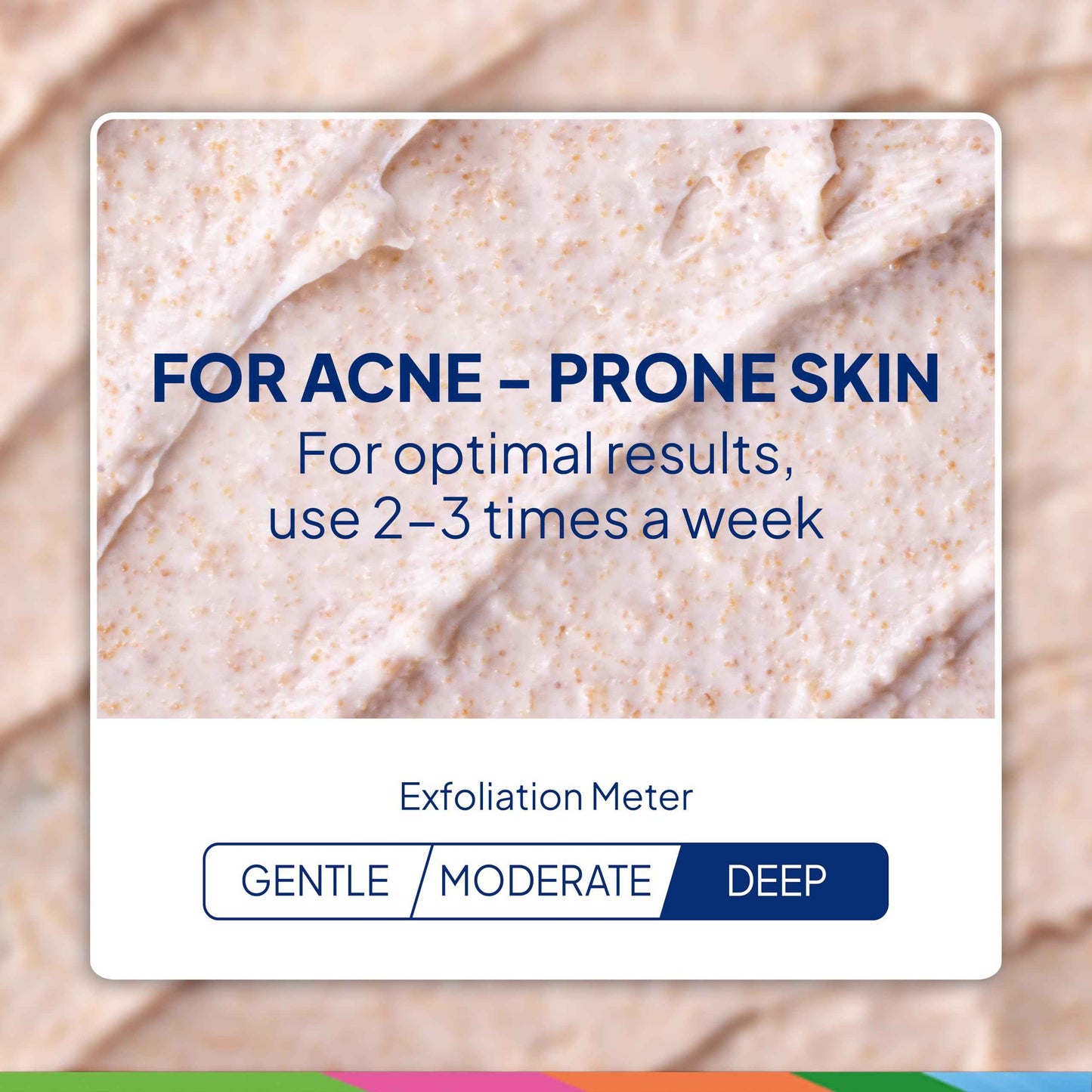 St. Ives Acne Control Apricot Face Scrub, Deep Exfoliator Skin Care, Prevents Acne for Radiant Skin, Salicylic Acid Acne Treatment Facial Scrub, Made with 100% Natural Exfoliants, 6 oz, 4 Pack