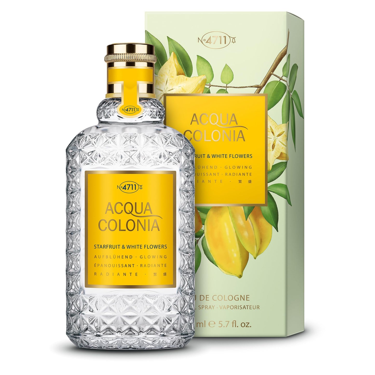 4711 Acqua Colonia Starfruit and White Flowers by Muelhens for Unisex - 5.7 oz EDC Spray