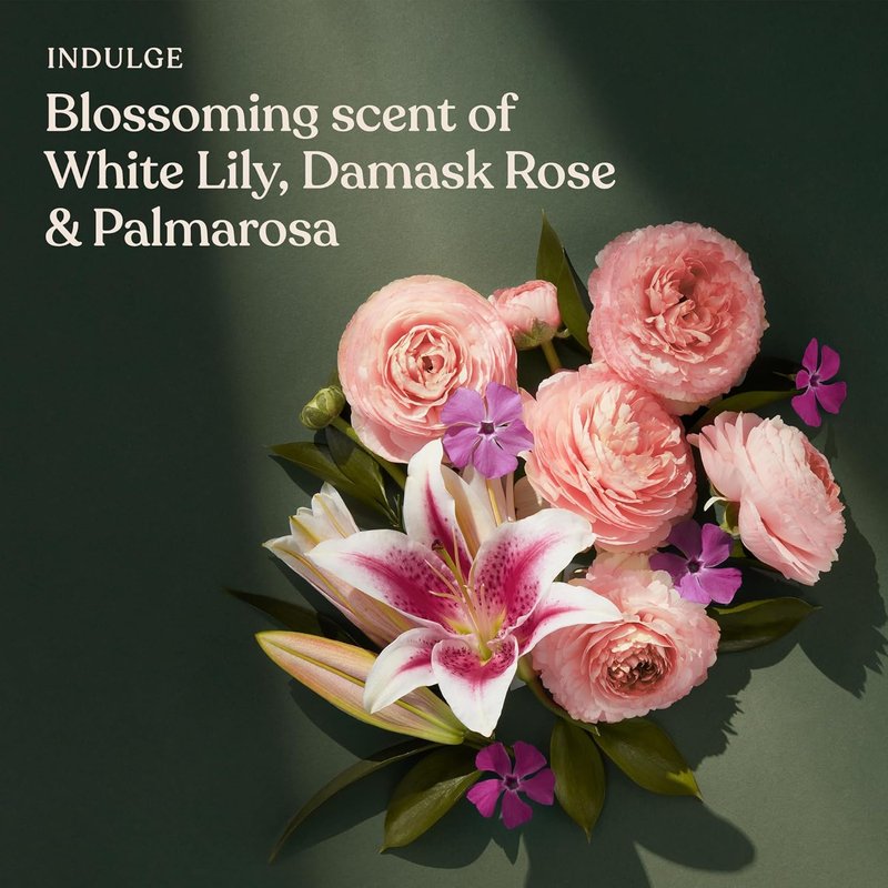 Sanctuary Spa Lily & Rose Body Lotion - Vegan Moisturizer with Lotus Flower & Vitamin C | 250ml