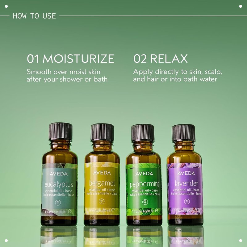Aveda Lavender Essential Oil - Calming Aroma for Body & Bath | 1 Fl Oz