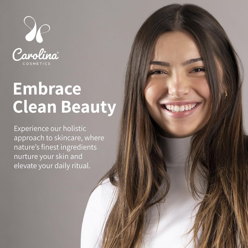 Carolina Cosmetics - Silk Complexion Plant-Based Moisturizer & Primer 30ml - Aloe Infused Hydration for Flawless Makeup Application w/Aloe, Rose Hip Oil & Candelilla Wax - Vegan, Organic, Gluten-Free