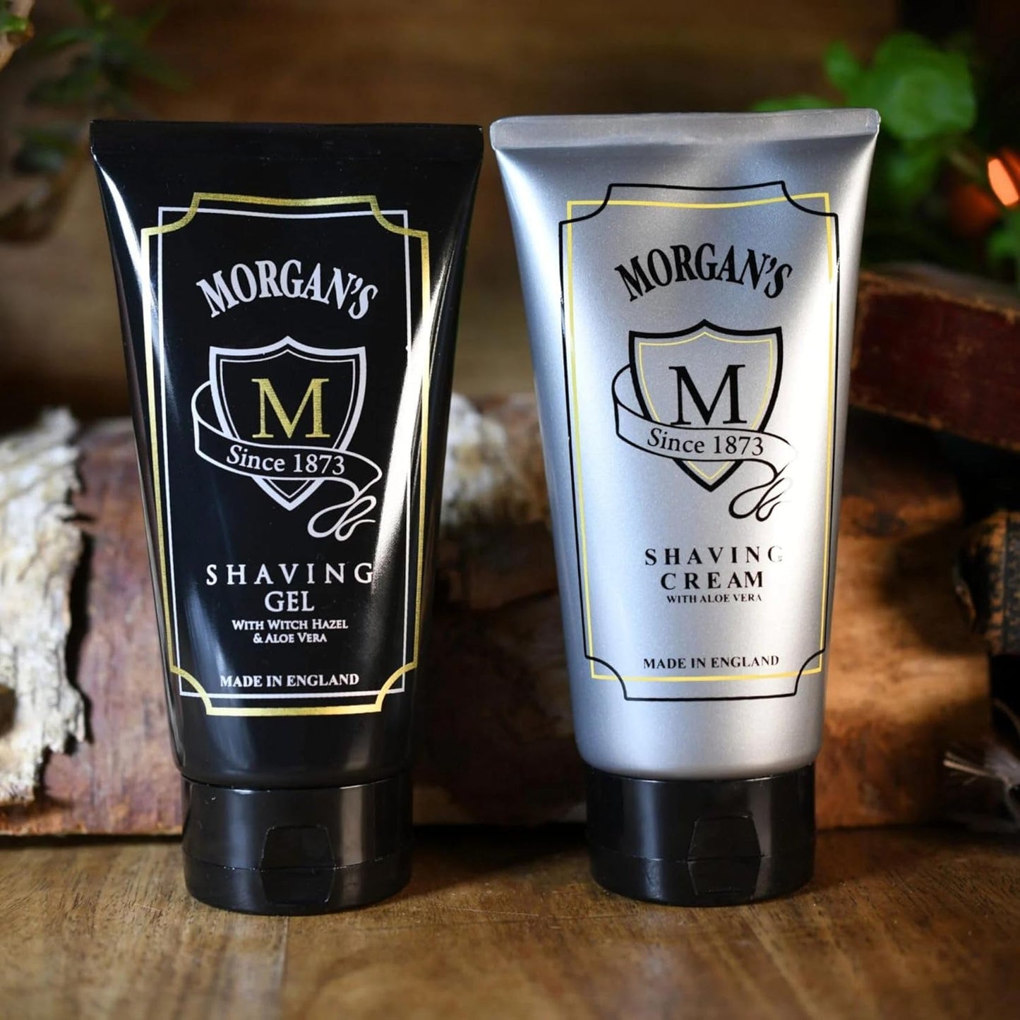 Morgan's Pomade Shaving Cream - Minimizes Razor Burn & Softens Facial Hair | 5.2 Fl Oz with Aloe Vera & Vitamin E