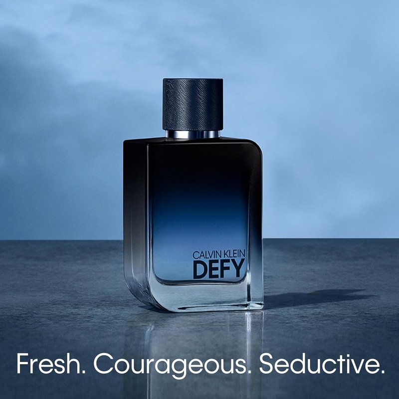 Calvin Klein Defy Men's Deodorant - Bergamot, Lavender & Vetiver Scent | Long-Lasting Freshness