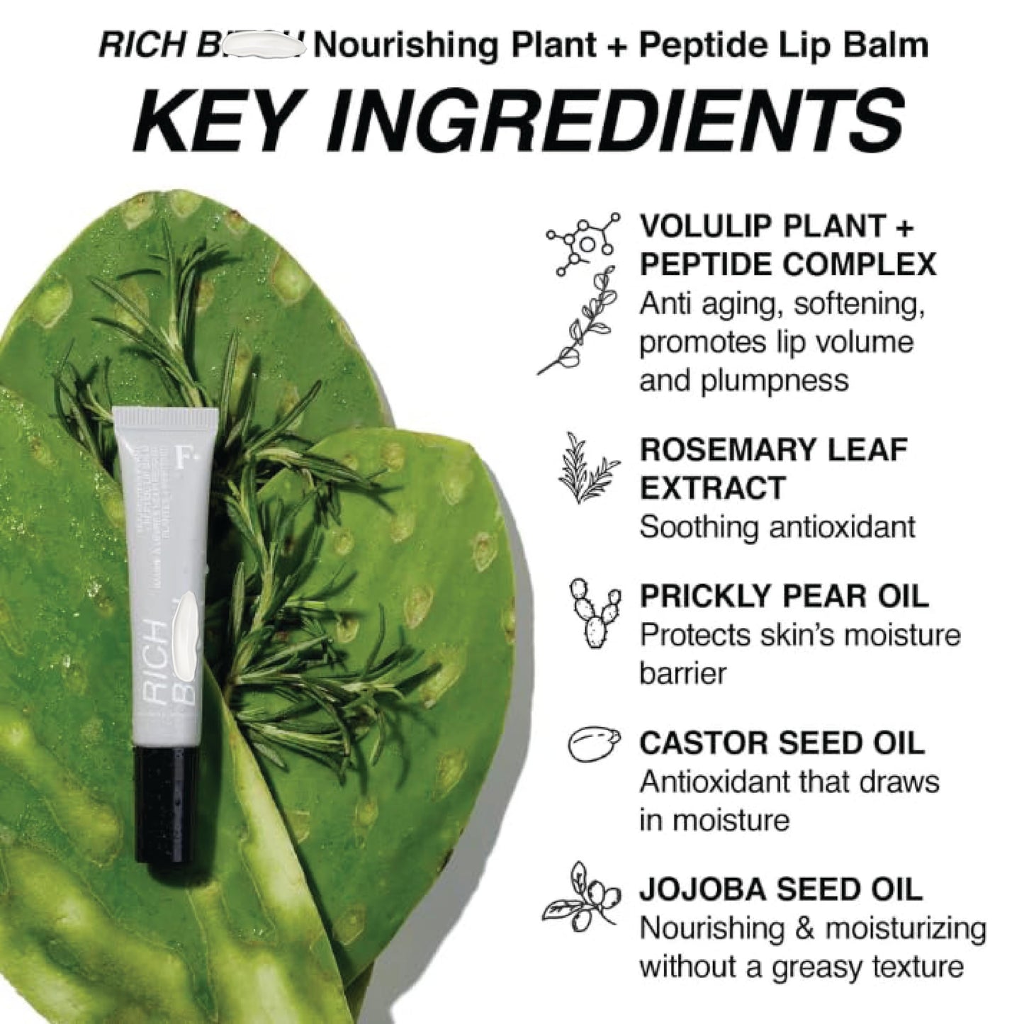 Freck Beauty RICH Babe Duo Protect + Prime Serum and Lip Balm Set | Hydrating Face Primer Glow Barrier Makeup Base Plumping Lip Treatment Smooth Nourished Lips