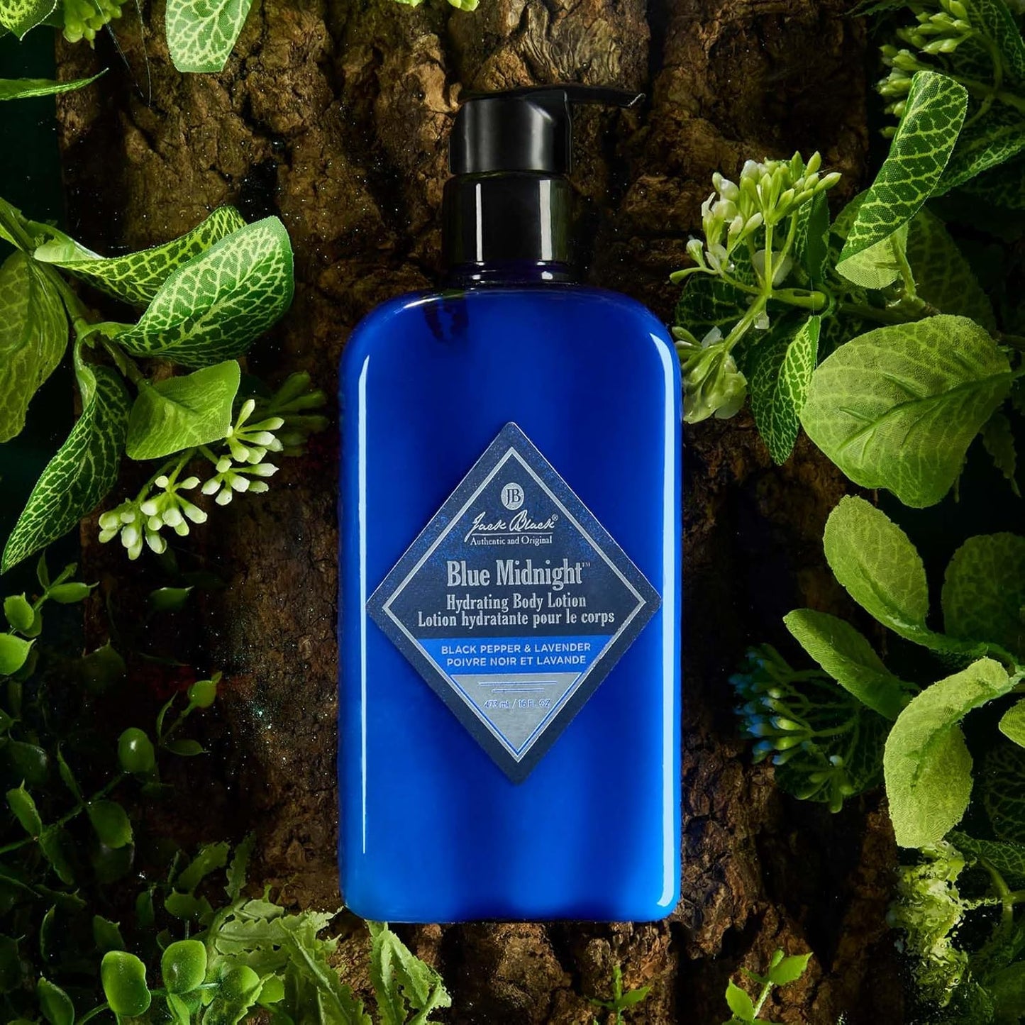 Jack Black Hydrating Body Lotion - Blue Midnight Scent | 16 oz Moisturizer
