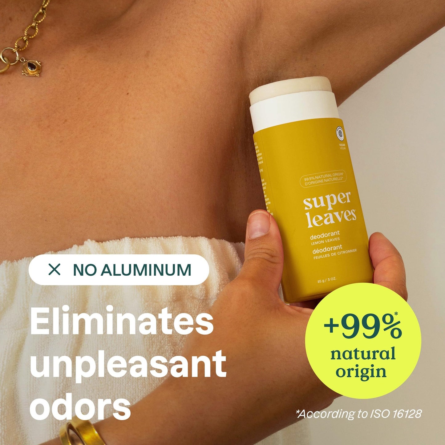 ATTITUDE Plastic-Free Deodorant, EWG Verified, Aluminum Free, Vegan Naturally Sourced Body Deodorants for Women & Men, Dermatologically Tested, Unscented, 3 Ounces