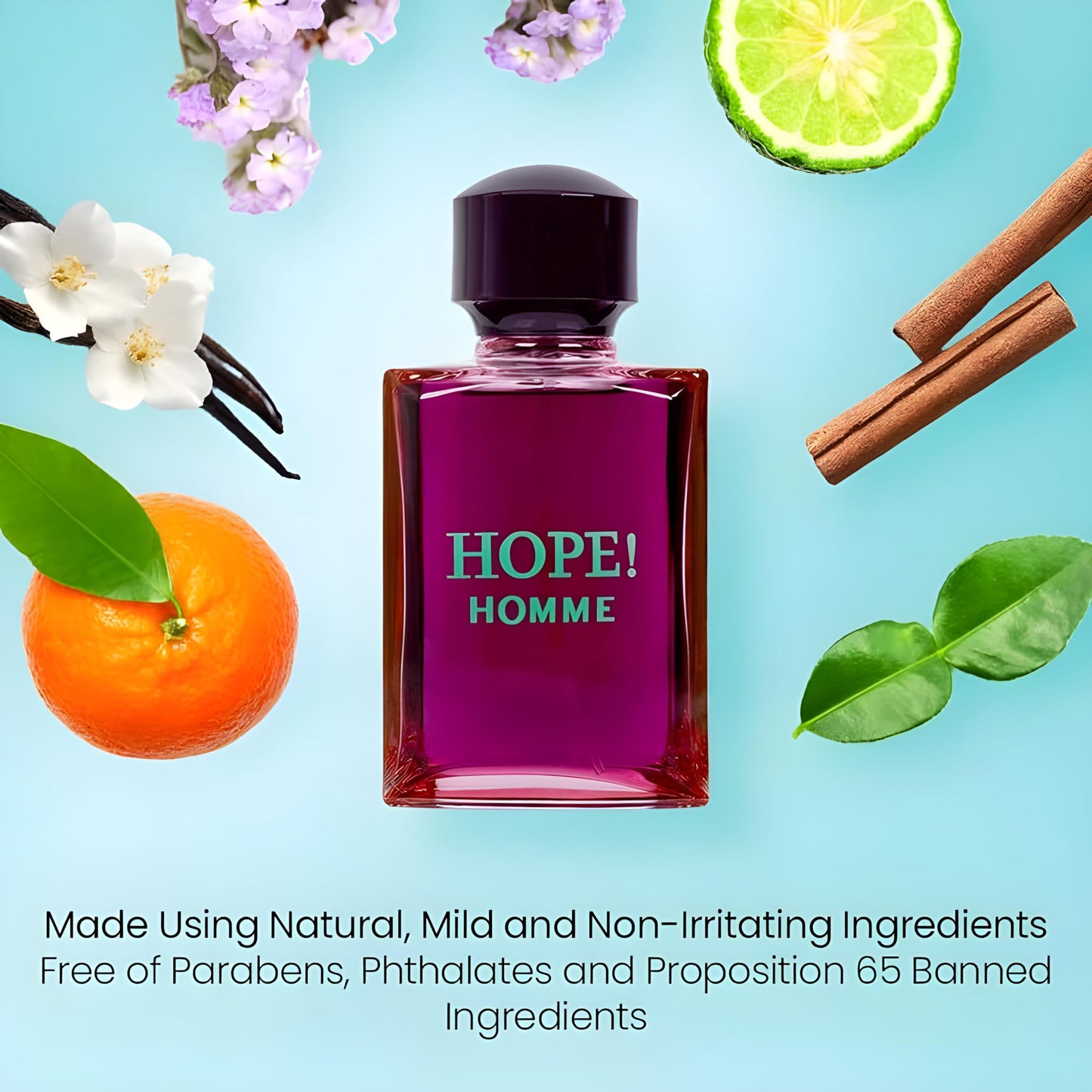 Secret Plus HOPE! HOMME Eau de Parfum for Men 3.4 Fl Oz