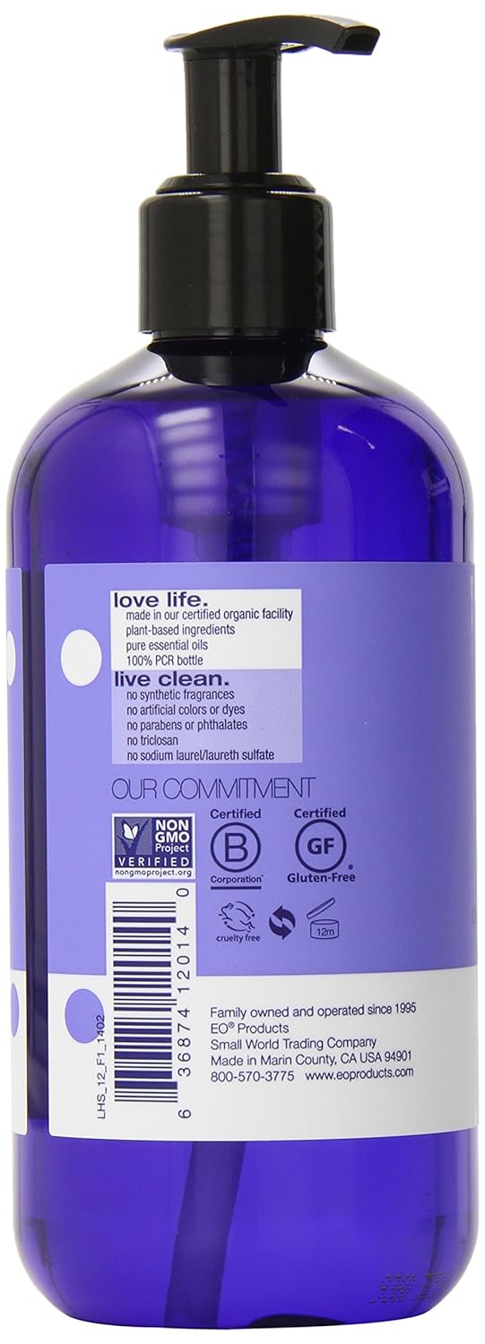 Sulfate-Free Moisturizing Hand Soap - French Lavender | 12 Oz, 3 Count