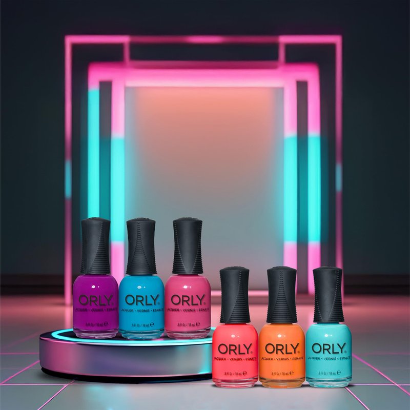 Orly Nail Polish Cowabunga ! | Limited Edited 1980s Collection |Neon Orange Creme | Long-Wearing, Quick Drying & Chip Resistant Formula | Salon-Like Finish | Vegan, Cruelty Free (18ML)