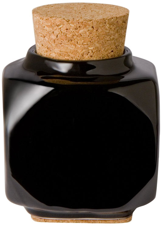 Young Nails Ceramic Black Dampen Dish W/cork
