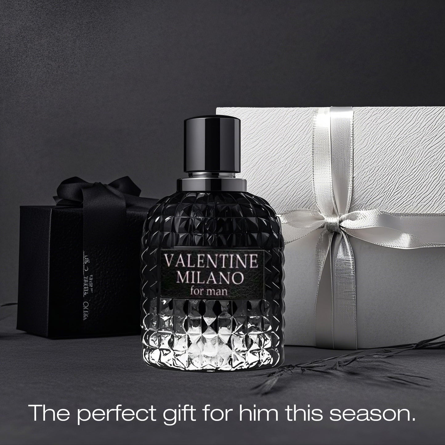 A CENTER Men's Cologne Gift Set Include Valentine Milano,Valentine,Choco Musk & Valencia UOMO Fantasy | Vanilla Bourbon, Leather & Amber Floral Fragrance | Luxury Eau de Toilette
