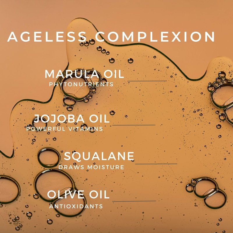 Marula Nourishing Facial Oil - Anti-Aging Serum: Minimize Pores, Diminish Lines, and Wrinkles for Plump Hydrated Skin and Improve Skin Barrier with 10 Natural Oils - 1 oz by Georgette Klinger