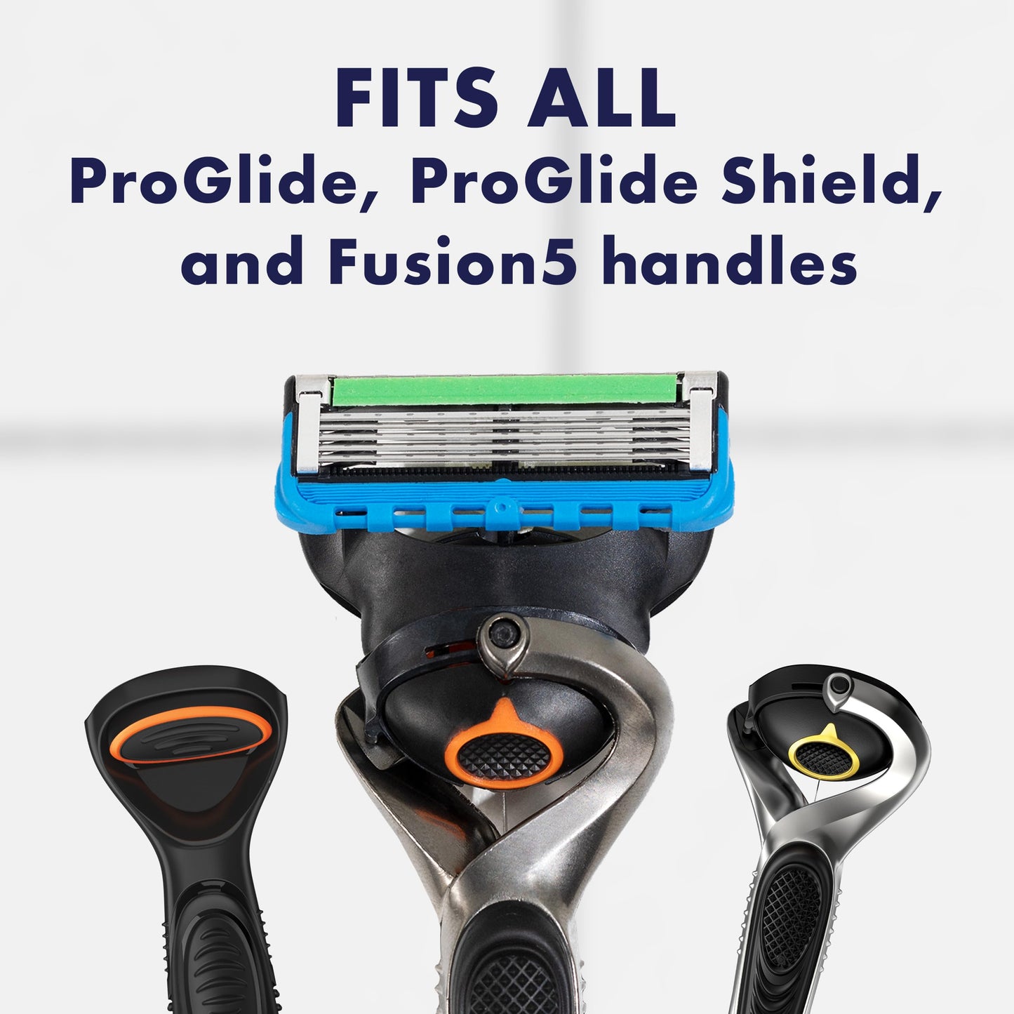 Gillette ProGlide Razor for Men, Handle + 2 Blade Refills (Pack of 2)