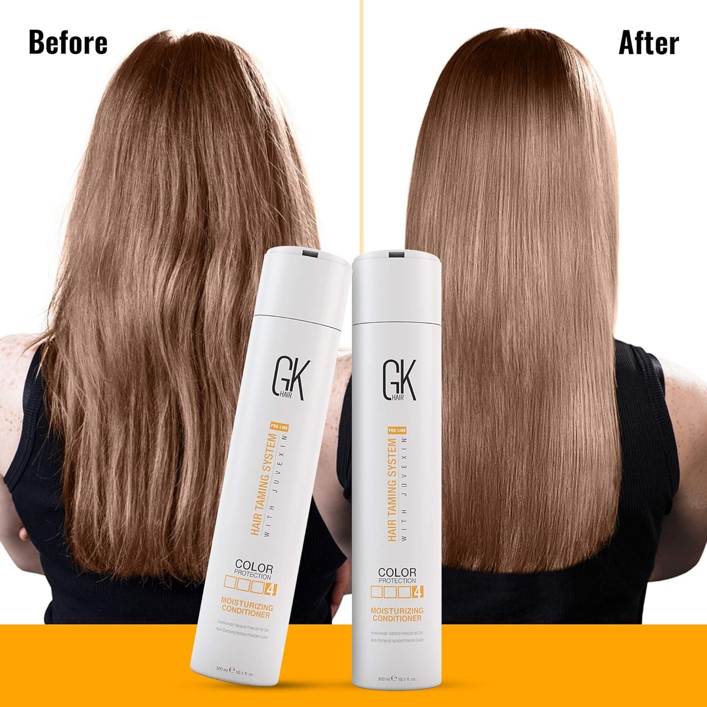 GK Hair Moisturizing Conditioner - Silver Bombshell for Blonde & Gray Hair | 10.1 fl. oz (300 ml)