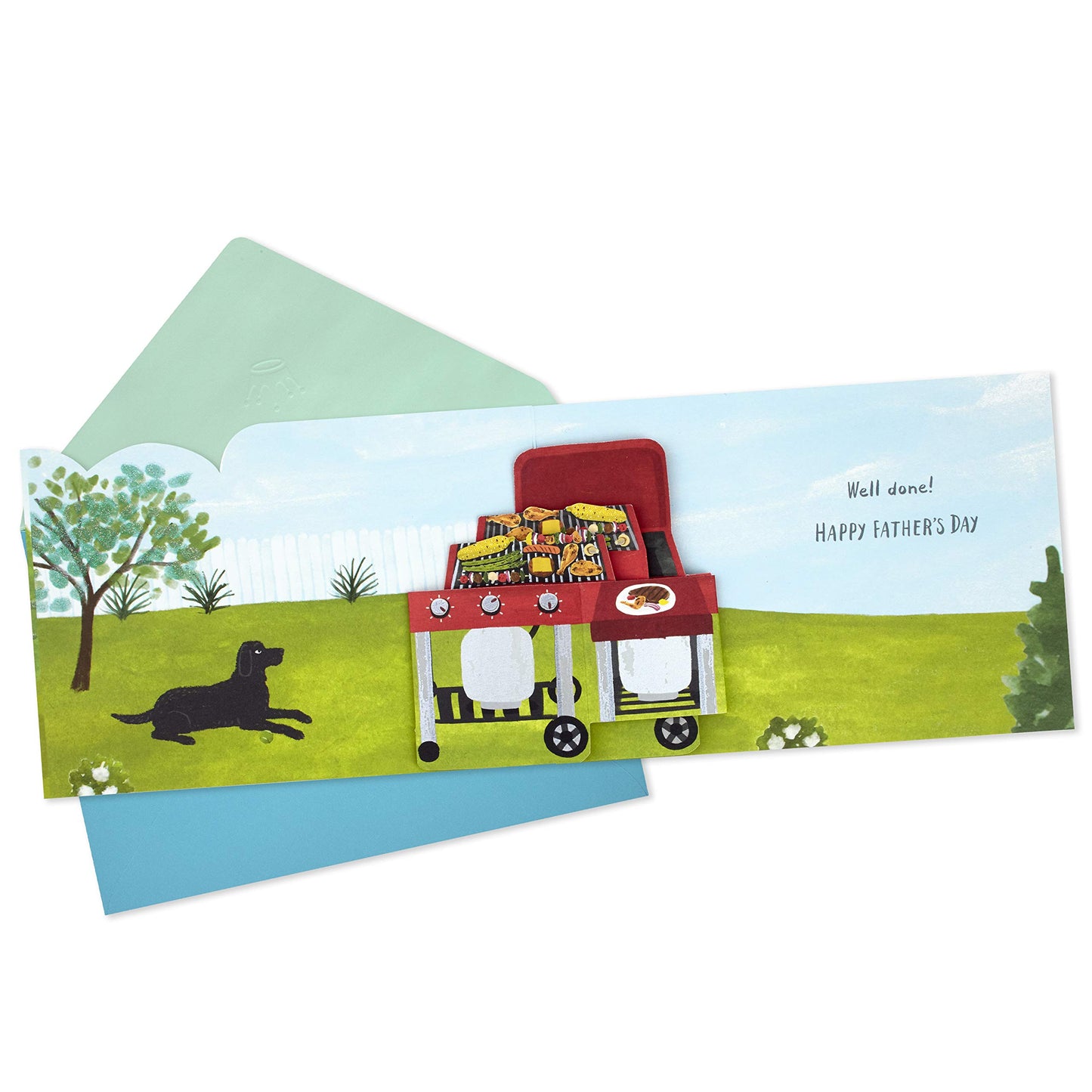 Hallmark Paper Wonder Pop Up Fathers Day Card (Barbecue) (599FFW2027)