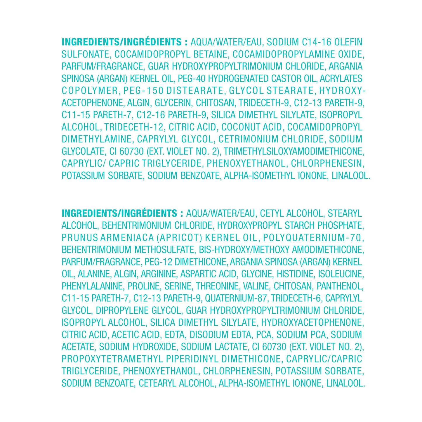 Moroccanoil Blonde Perfecting Purple Shampoo and Conditioner, 2.4 Fl. Oz.