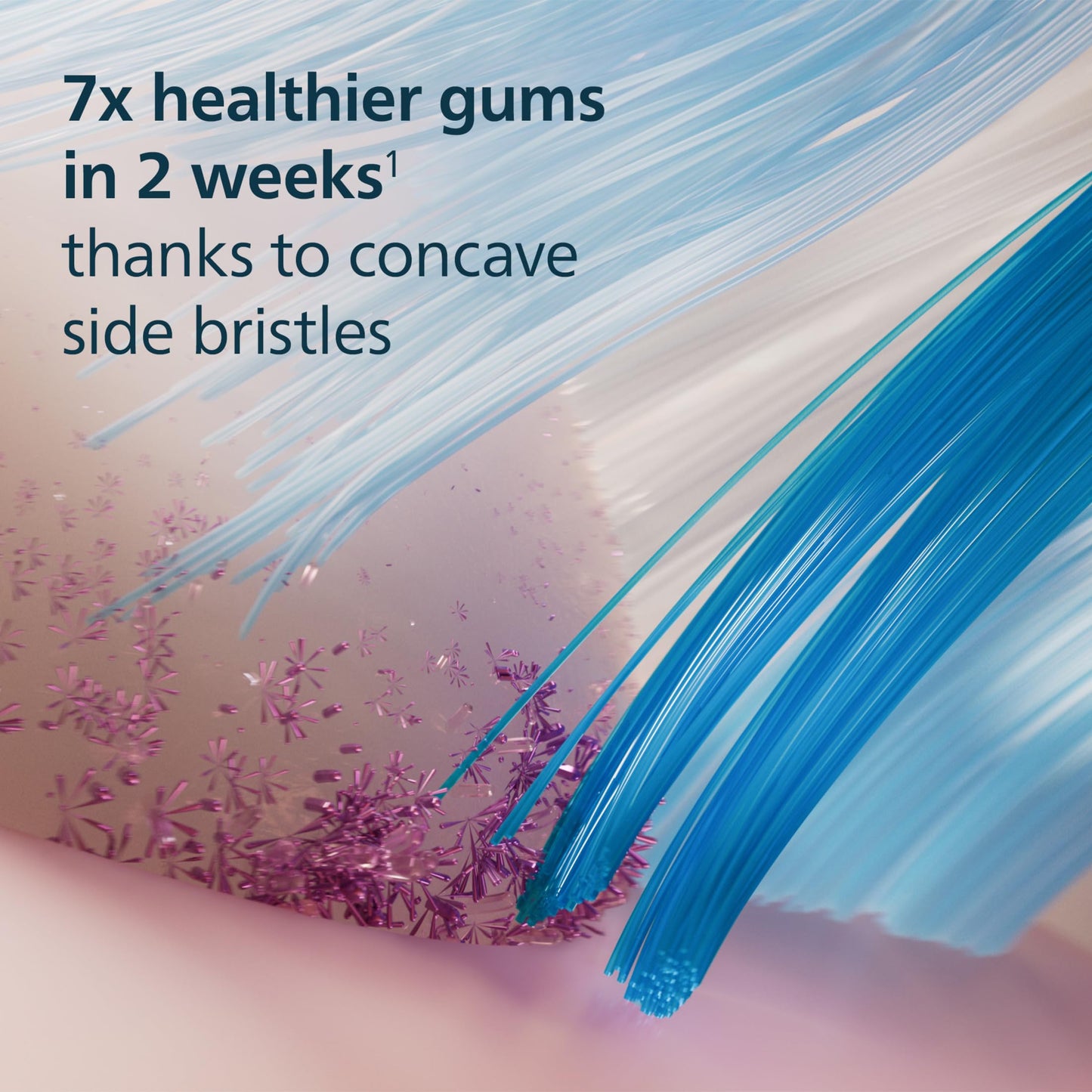 Philips Sonicare G3 Two-in-One - Genuine Replacement Electric Toothbrush Heads for Plaque Control and Gum Care, 2 Brush Head Pack Up to 6 Month Supply, Black, HX9052/95