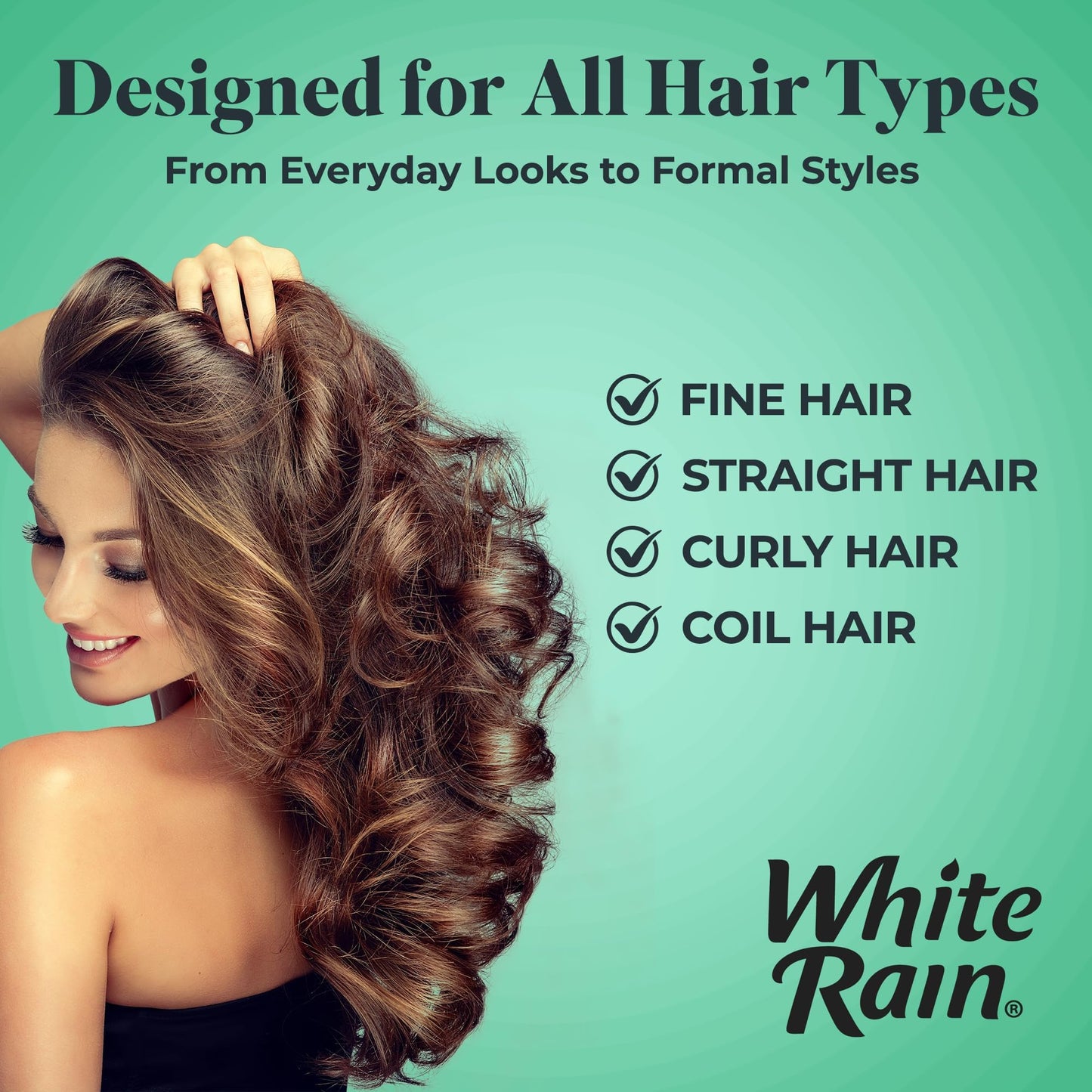 White Rain Hairspray Extra Hold Unscented, 7 oz (Pack of 8), Aerosol Hairspray for Women & Men, Humidity Resistant, Fragrance-Free, Non-Sticky, Finishing Hair Spray Extra Hold for All Hair Types