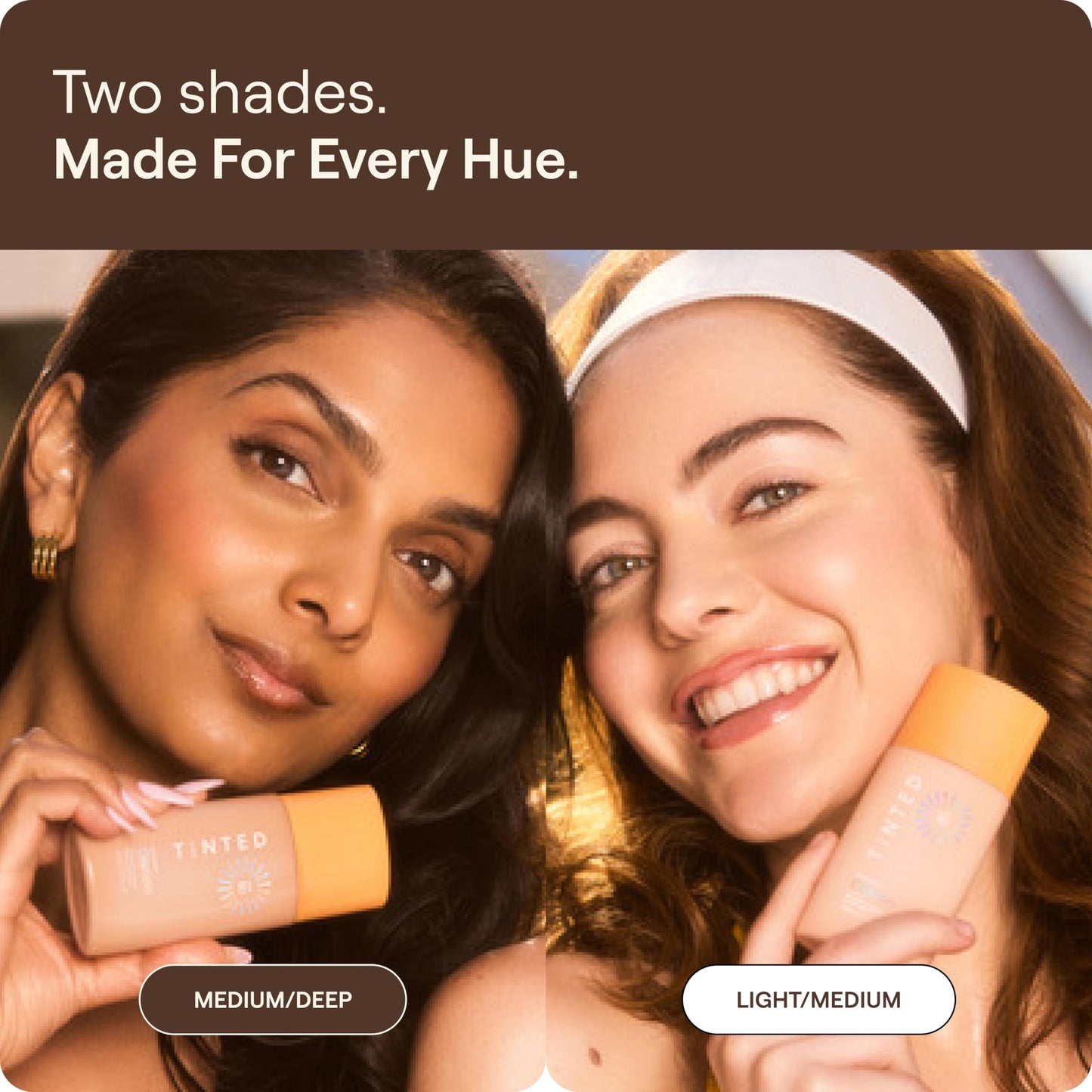 Live Tinted Hueguard Glotion Mineral Tinted Sunscreen For Face SPF 50 – Lightweight Fragrance-Free Sunscreen – Clean & Vegan Primer With SPF - Light Medium .5 FL Oz