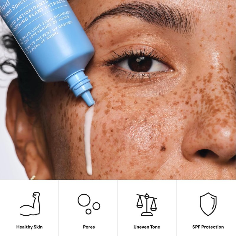 Paula's Choice Daily Hydrating Fluid Face Moisturizer SPF 50 - Fragrance-Free, Chamomile & Vitamin E for Oily Skin