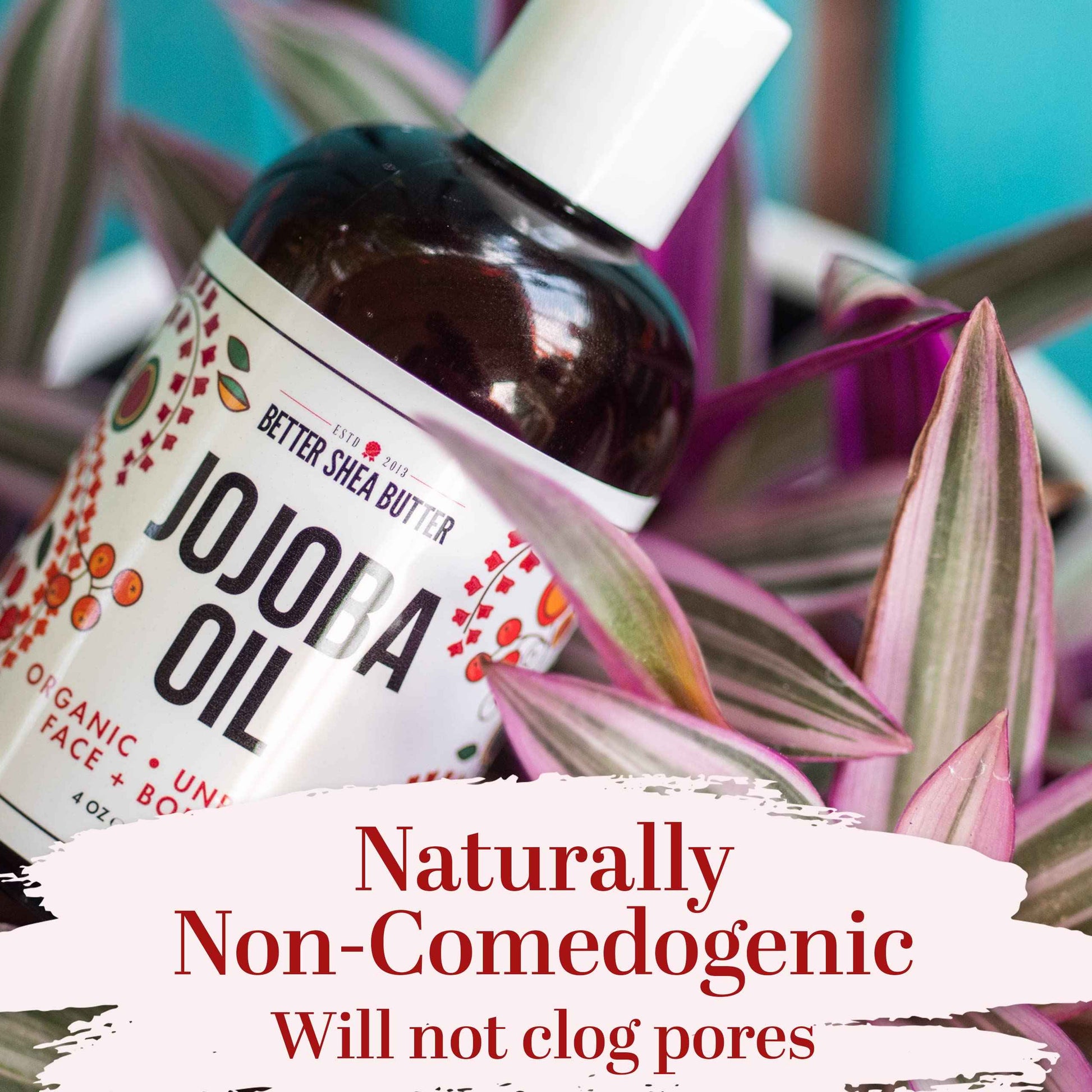 Better Shea Butter Organic Jojoba Oil | 100% Pure, Cold Pressed | Moisturize Face, Body & Hair Oil | Natural Massage Oil | 4 oz