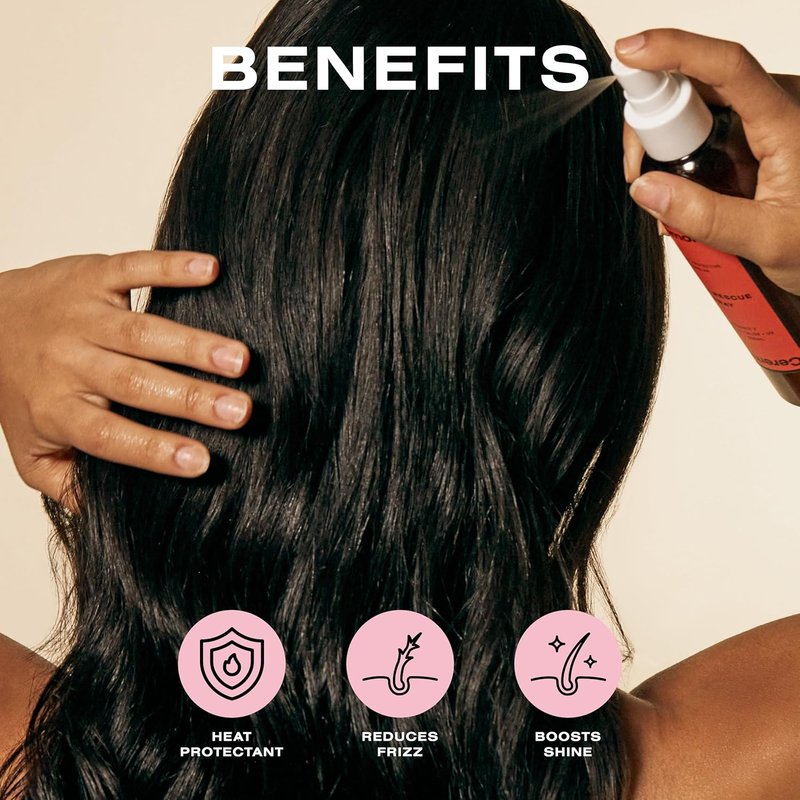 Guava Rescue Spray - UV & Heat Protective Detangler with Antioxidants | 6.7 fl oz for All Hair Types