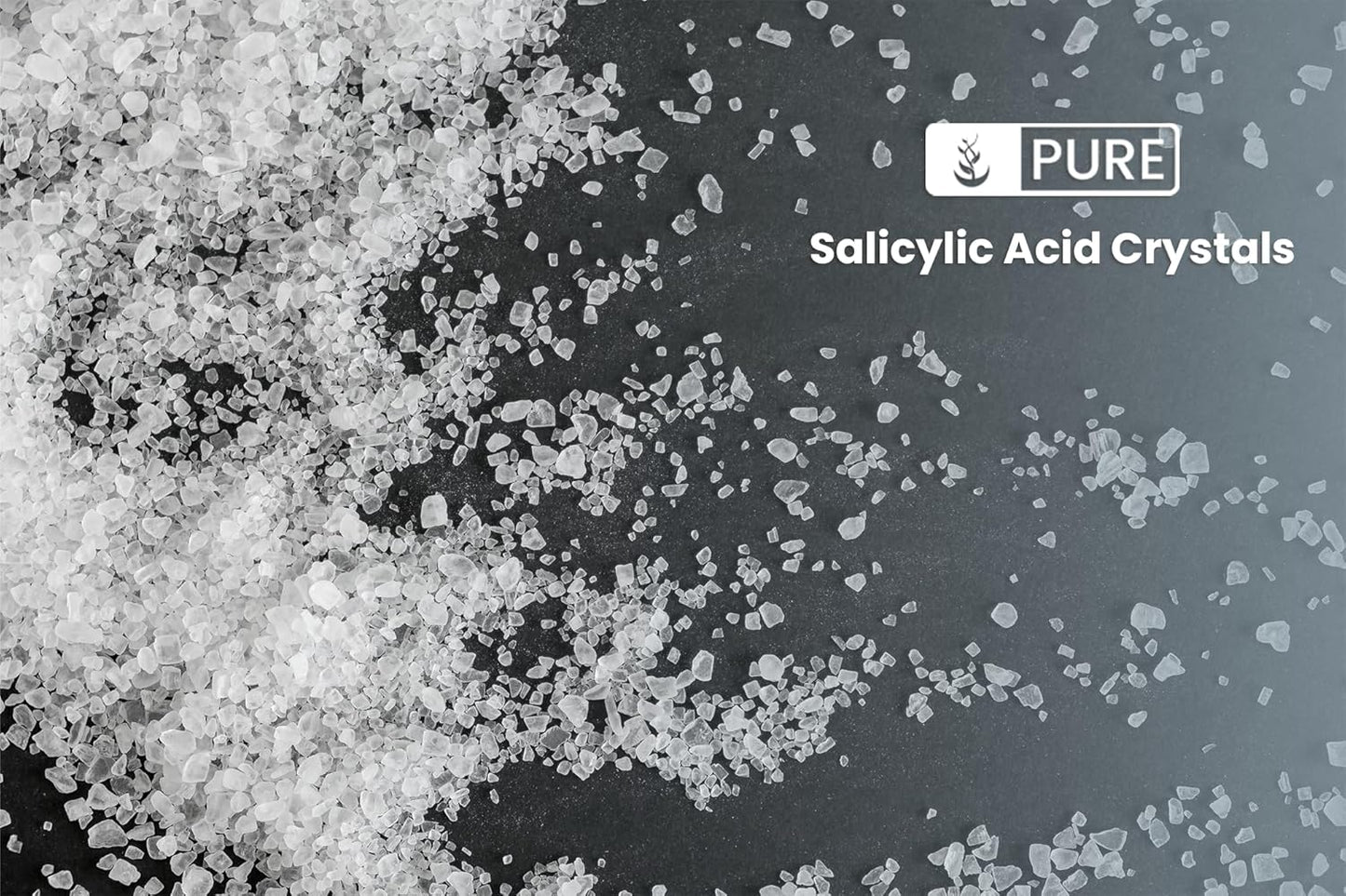 Salicylic Acid Crystals - Pure 2-Hydroxybenzoic Acid | 1 lb, No Fillers or Additives