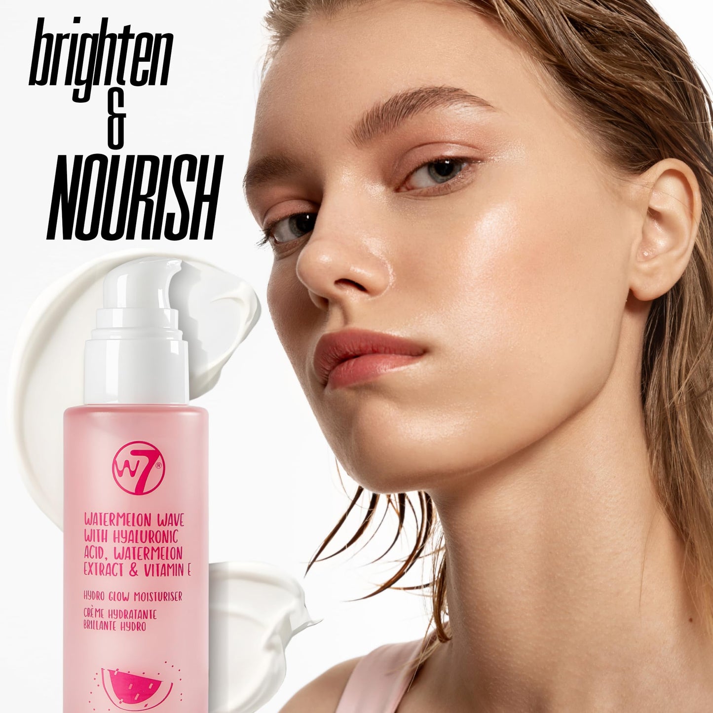 W7 Golden Glow Drops Essential Trio - 3Pcs - Liquid Bronzing Drops, Moisturizer & Body Brush