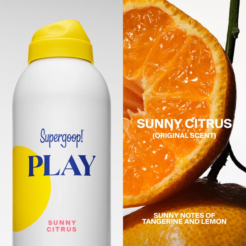 Supergoop! Antioxidant-Infused Sunscreen Mist with Vitamin C SPF 30, 6 Fl Oz