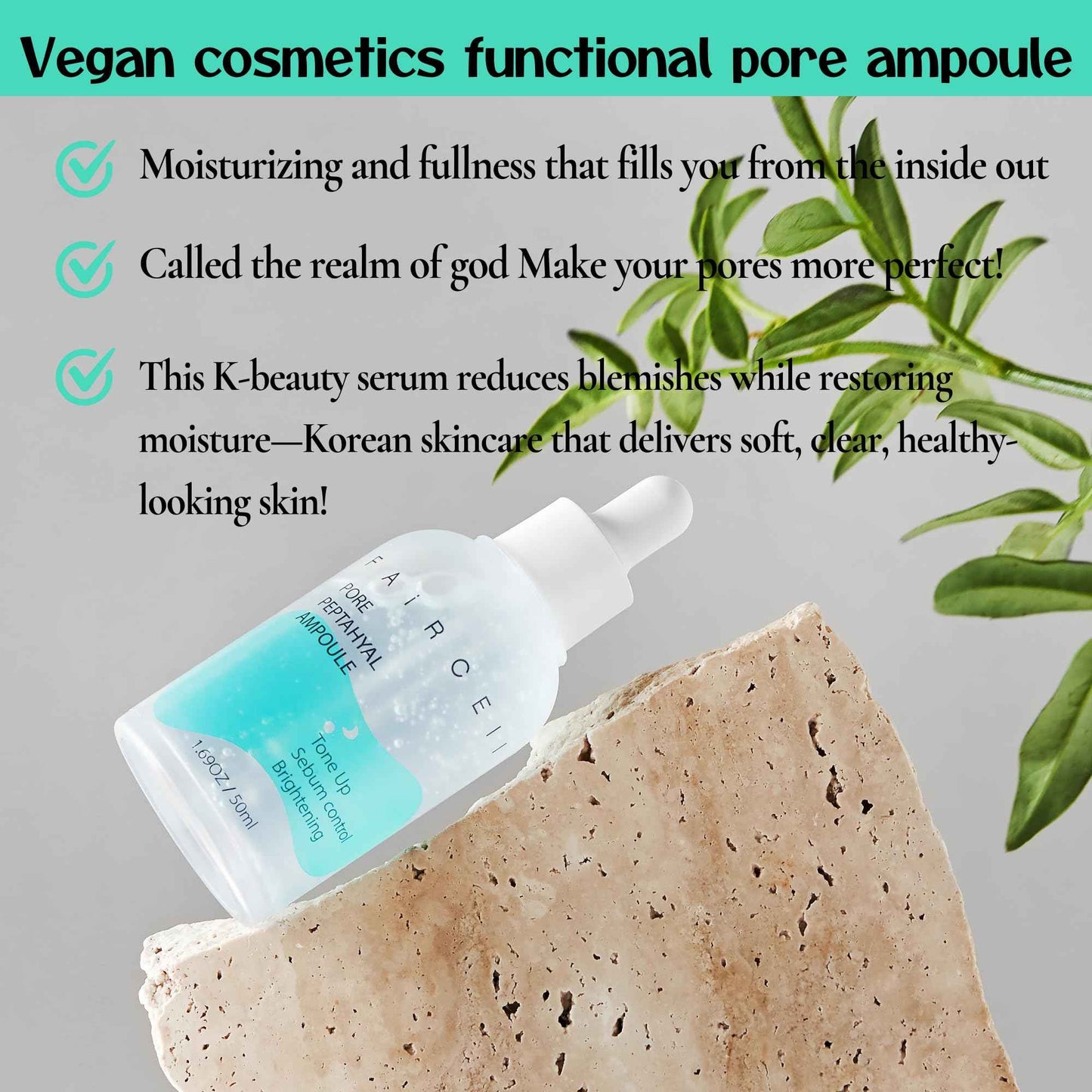 Faircell Pore Peptahyal Ampoule Pore Tightening and Soothing serum,