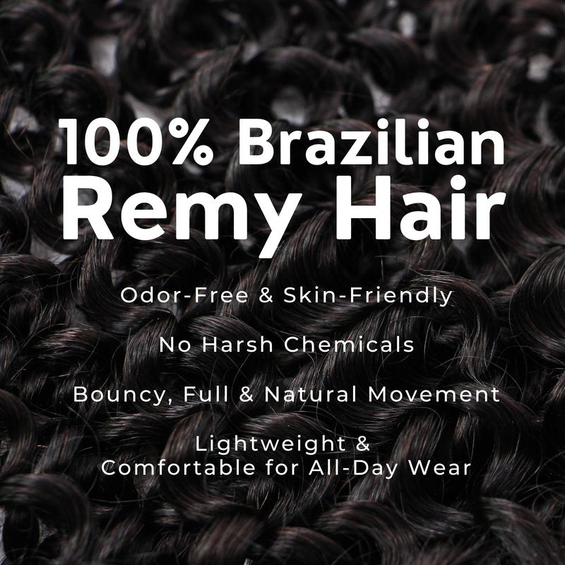 SIYUSI Kinky Curly Clip In Extensions, 7Pcs Invisible & Scalp-Friendly, Natural Black Color, 3.52oz,3C 4A 100% Brazilian Remy Human Hair Clip Ins