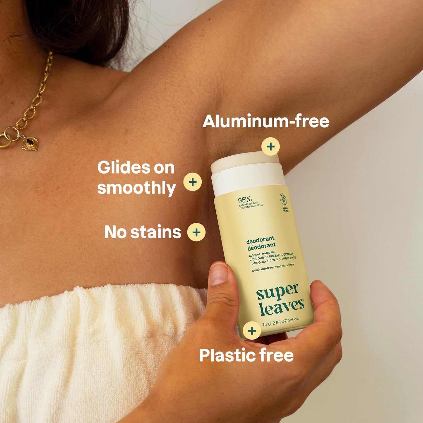ATTITUDE Earl Grey & Fresh Cucumber Deodorant