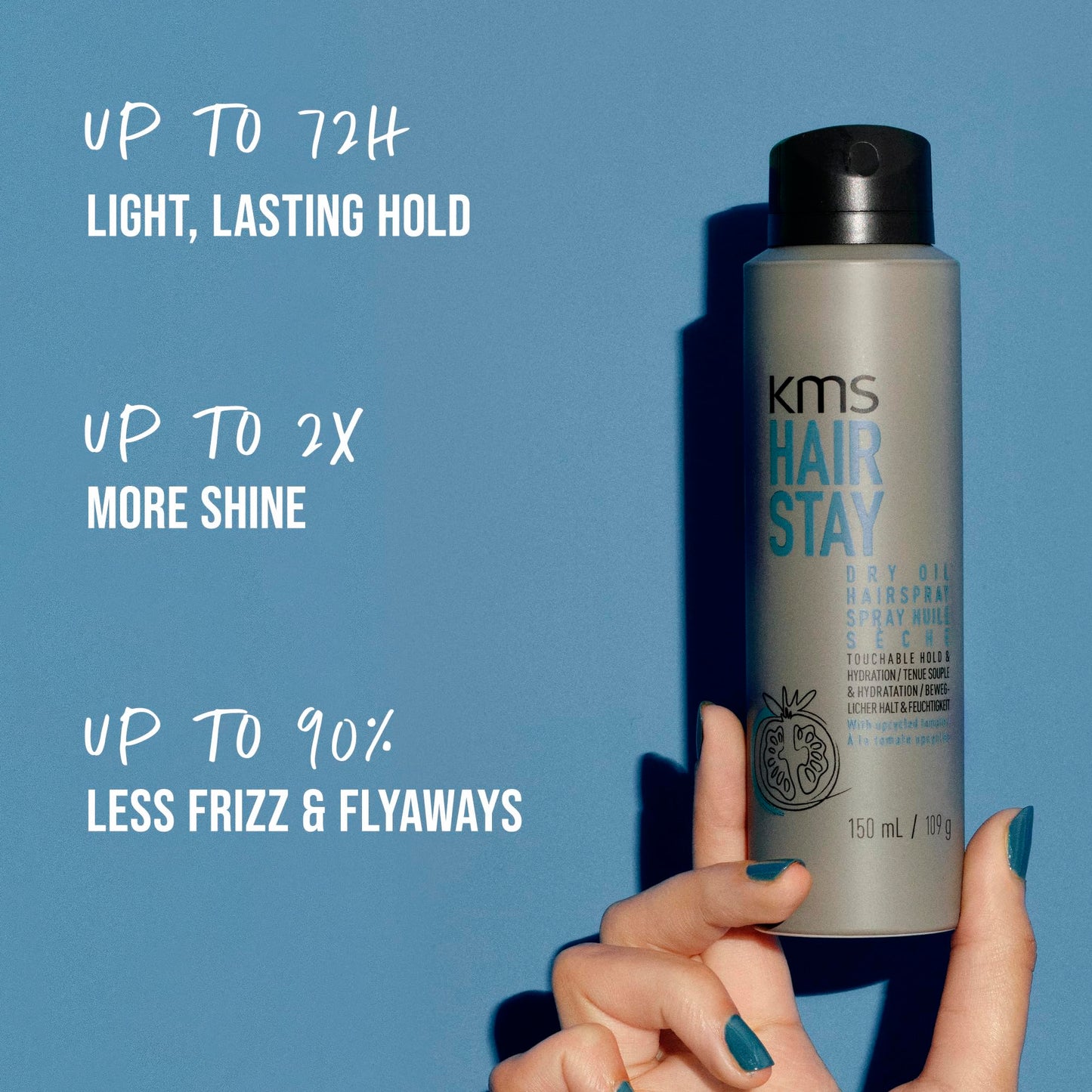 KMS HairStay Dry Oil Hairspray 75ml
