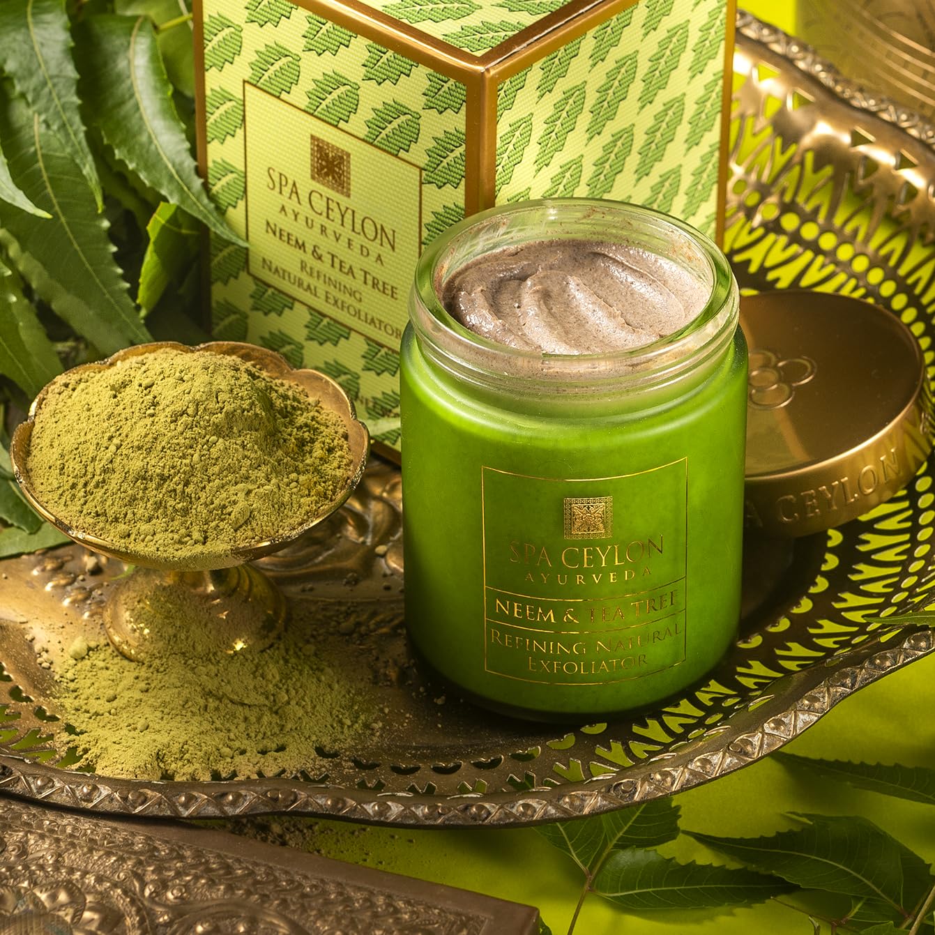 SPA CEYLON NEEM & TEA TREE - Refining Natural Exfoliator