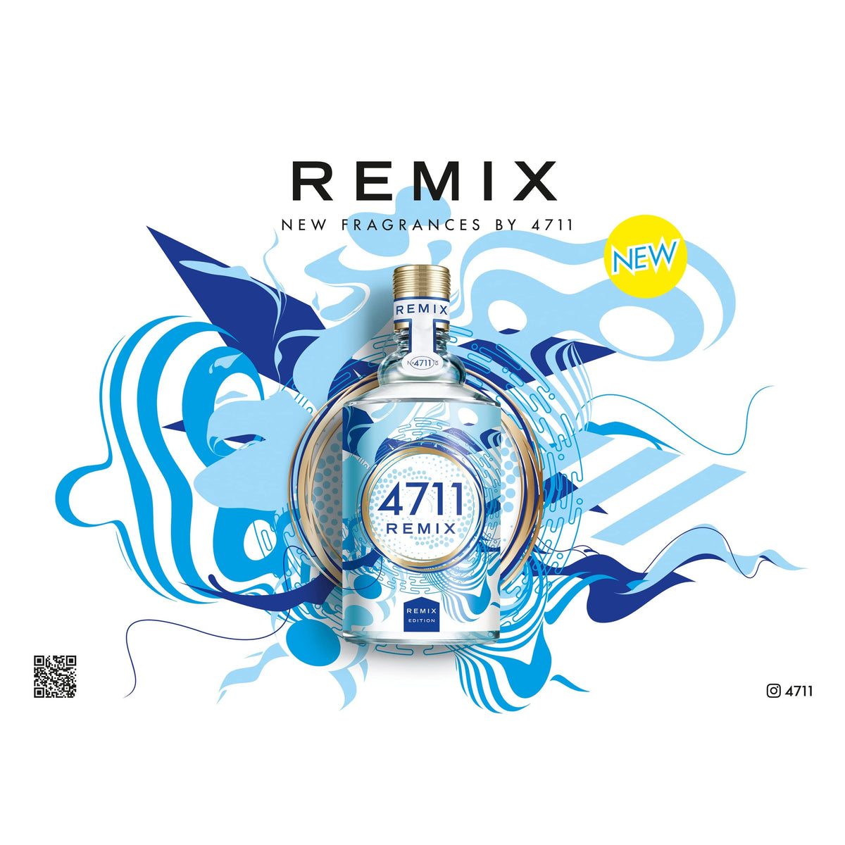 4711 Remix Cologne - Sparkling Island by Muelhens for Women - 3.4 oz EDC Spray