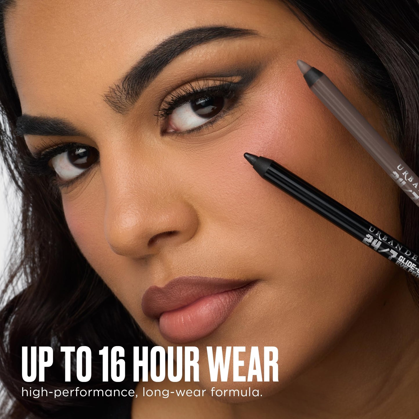 URBAN DECAY 24/7 Glide-On Waterproof Eyeliner Pencil - Smudge-Proof, Long-Lasting, Transfer-Proof, Up to 16HR Wear, Smooth No-Tug Formula, Overdrive (Deep Green Metallic) - 0.04 oz