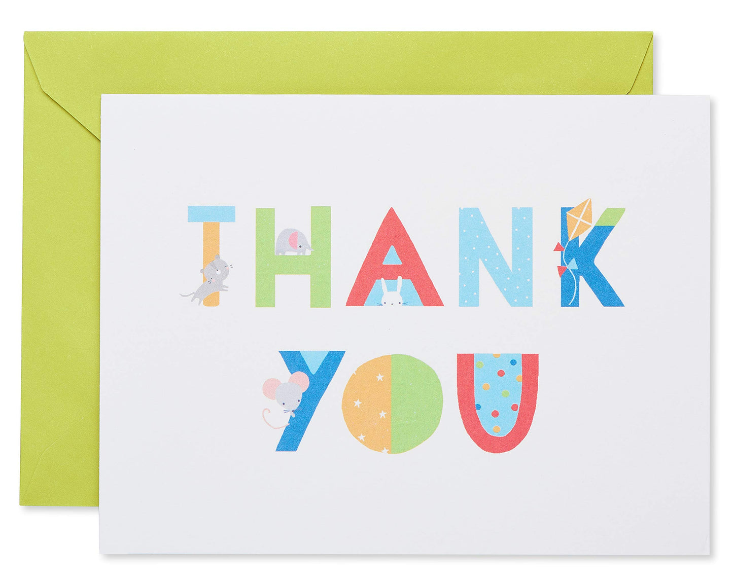 American Greetings Thank You Cards with Envelopes, Baby Icons (50-Count)