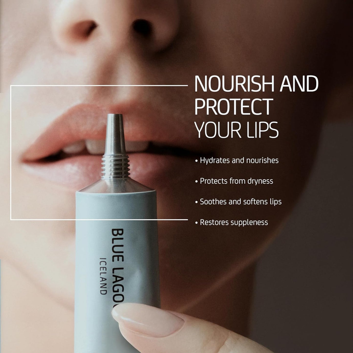 Blue Lagoon Skin Science - Natural Nourishing Lip Balm | Bioactive Icelandic Skincare, 0.33 oz (10 ml)