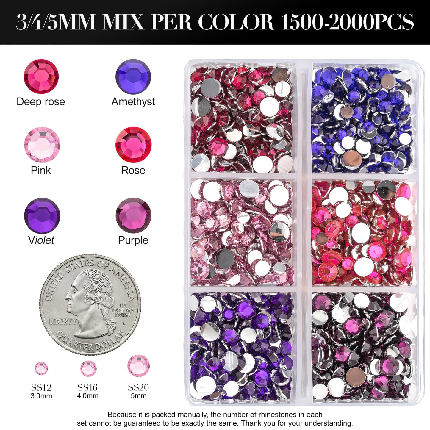 Transparents AB Rhinestones Bulk Flat Back Round 4mm，7000PCS Non-Hotfix Rhinestones for Crafts with Glue, Tweezers and Picker Pen for Makeup Nails Face Tumblers Clothes Shoes Handmade Decoration