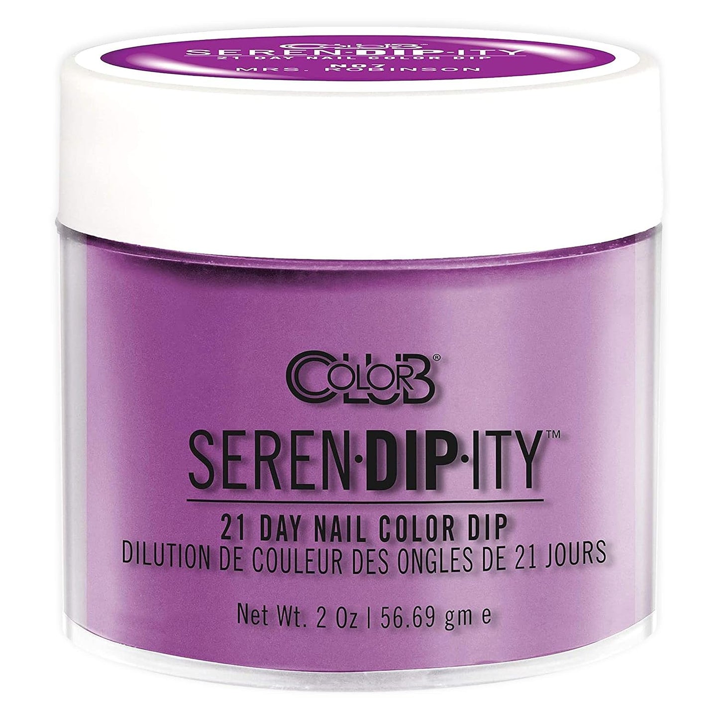 Color Club Dip Color Powder - Mrs. Robinson Serendipity Neon | 2 Ounces
