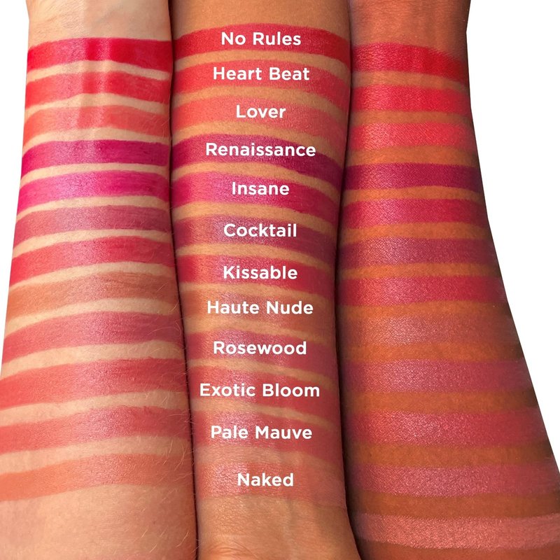 Lord and Berry Absolute Velvet Lipstick - Makeup Lipstick with Jojoba Oil, Avocado Oil and Rose Flower Extract - 7435 Kissable - 0.14 oz